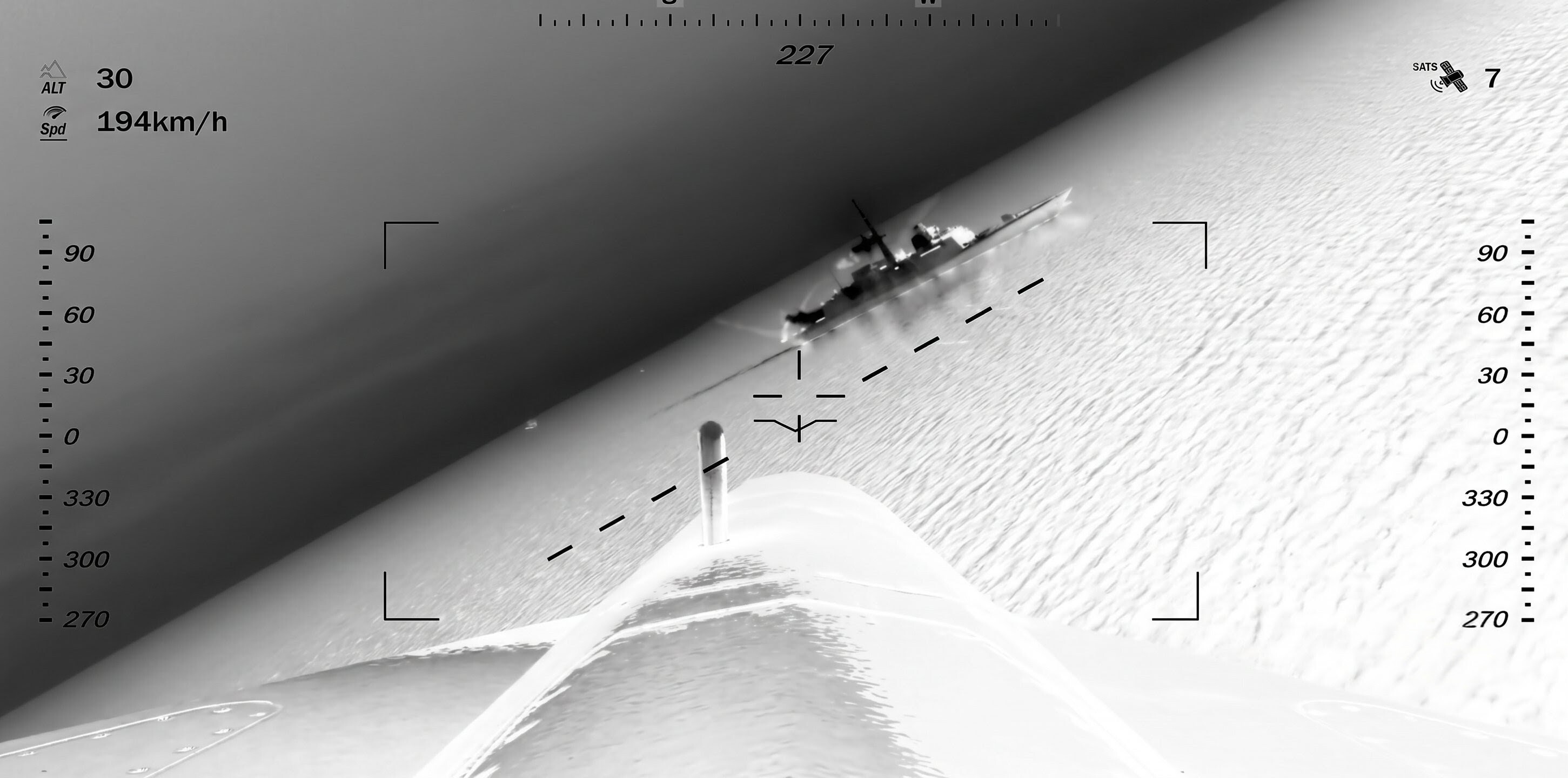POV UAV — attaque navale DRACO