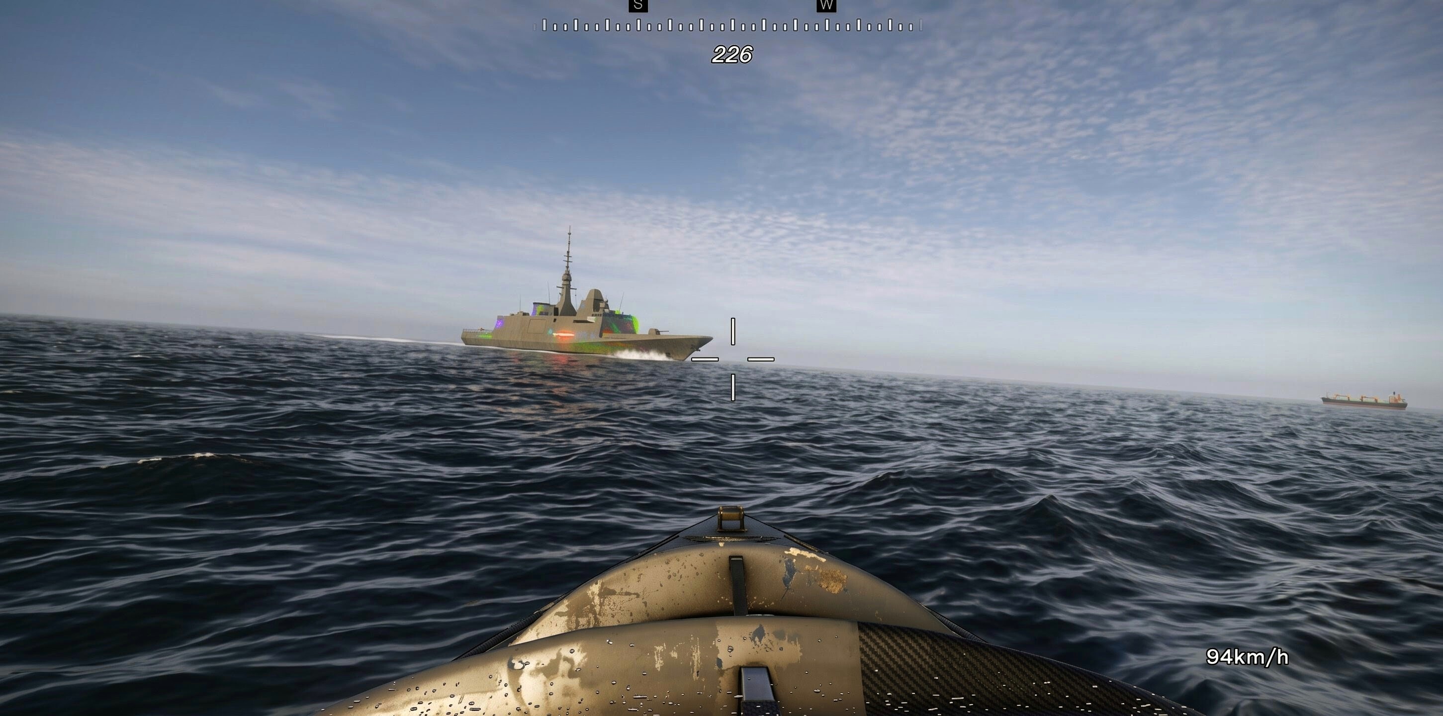 POV USV — attaque navale DRACO
